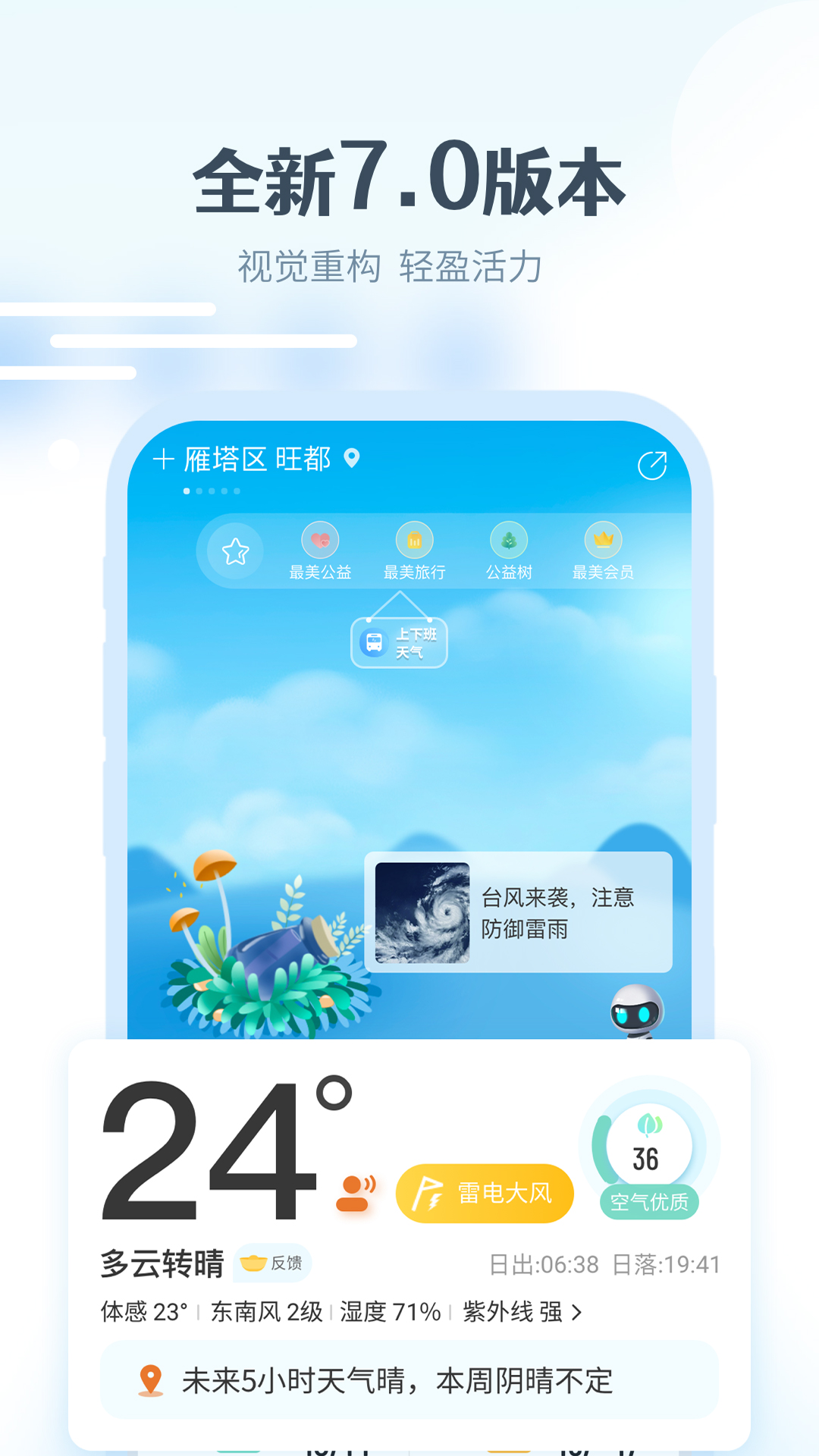 最美天气  v7.2.2图1